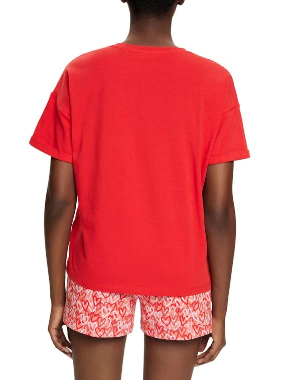 ESPRIT Valentine Kurz-Pyjama 2 ESPRIT Valentine Kurz-Pyjama – Bild 2