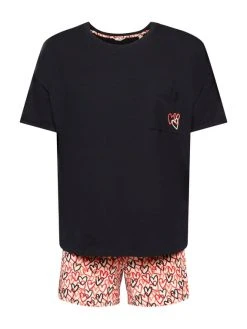 ESPRIT Valentine Kurz-Pyjama -Leggings Shop Esprit Valentine Kurz Pyjama schwarz 013ER1Y334 003 3