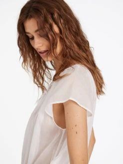 Eva Bitzer Mousseline New Lace Nachthemd, 130cm -Leggings Shop Eva B Bitzer Mousseline New Lace Nachthemd 130cm weiss 20313272 66 1627376963