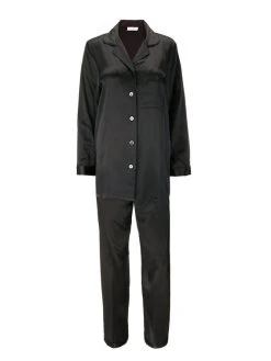 Eva Bitzer Silk Satin Pyjama -Leggings Shop Eva B Bitzer Silk Satin Pyjama schwarz 27318271 99 220812 3