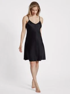 Eva Bitzer Silk Stretch Seiden-Negligé, Länge 90cm