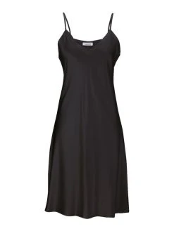 Eva Bitzer Silk Stretch Seiden-Negligé, Länge 90cm -Leggings Shop Eva B Bitzer Silk Stretch Seiden Neglige Laenge 90cm schwarz 27319278 99 220812 3