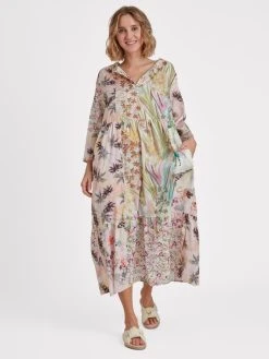 Eva Bitzer Piu Bella Cosa Kleid Mit 3/4-Arm, Länge 130 Cm 6 Eva Bitzer Piu Bella Cosa Kleid Mit 3/4-Arm, Länge 130 Cm -Leggings Shop Eva Bitzer Piu Bella Cosa Kleid mit 3 4 Arm Laenge 130 cm rosa 13310176 402 2