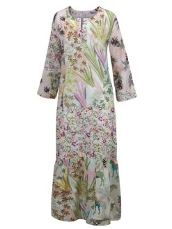 Eva Bitzer Piu Bella Cosa Kleid Mit 3/4-Arm, Länge 130 Cm 7 Eva Bitzer Piu Bella Cosa Kleid Mit 3/4-Arm, Länge 130 Cm -Leggings Shop Eva Bitzer Piu Bella Cosa Kleid mit 3 4 Arm Laenge 130 cm rosa 13310176 402 3