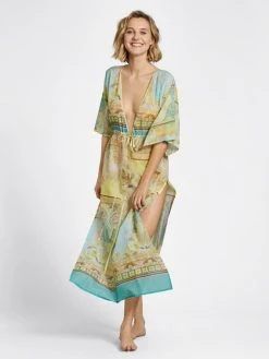 Eva Bitzer Bella Sicilia Kleid Mit 3/4-Arm -Leggings Shop Eva B Bitzer Bella Sicilia Kleid mit 3 4 Arm gruen 12310472 35 2