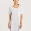 HANRO Cotton Deluxe Nachthemd, Länge 90cm