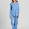 HANRO Cotton Deluxe Pyjama, Geknöpft
