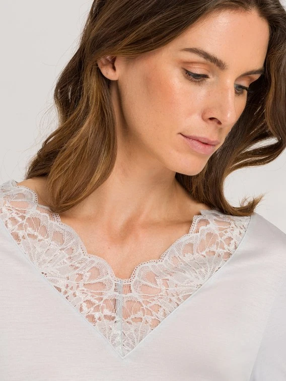 HANRO Mae Damen-Pyjama Mit Spitze 3 HANRO Mae Damen-Pyjama Mit Spitze – Bild 3
