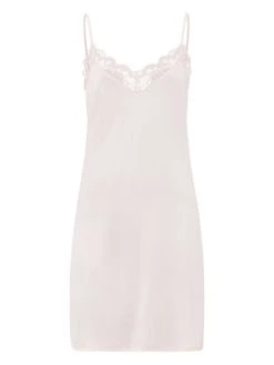 HANRO Mae Negligé Mit Spitze, Länge 90cm -Leggings Shop Hanro Mae Neglige mit Spitze Laemge 90cm rosa 072323 1350 4