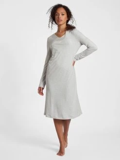 HANRO Mira Langarm-Nachthemd