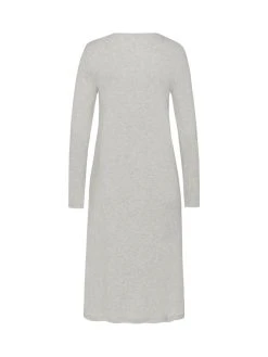 HANRO Mira Langarm-Nachthemd -Leggings Shop Hanro Mira Langarm Nachthemd grau 076650 072991 6