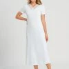 HANRO Moments Nightwear Nachtkleid Mit Spitze, Länge 130cm