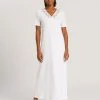 HANRO Moments Nightwear Nachtkleid Mit Spitze, Länge 130cm
