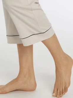 HANRO Natural Comfort 3/4-Pyjama -Leggings Shop Hanro Natural Comfort 3 4 Pyjama weiss 077965 1809 2