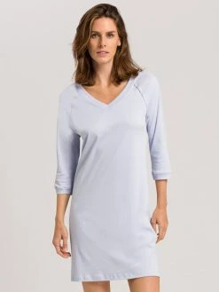 HANRO Pure Essence 3/4-Arm-Nachthemd, Länge 90cm