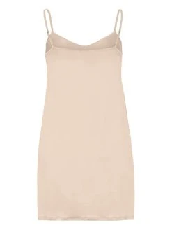 HANRO Satin Deluxe Negligé, Länge 90cm -Leggings Shop Hanro Satin Deluxe Neglige Laenge 90cm beige 071065 0858 5