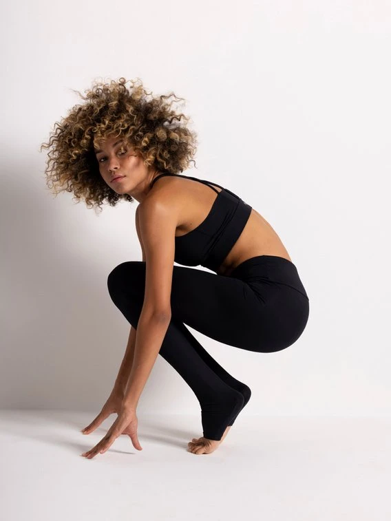 Hey Honey Tie Die Black Barre-Leggings 3 Hey Honey Tie Die Black Barre-Leggings – Bild 3