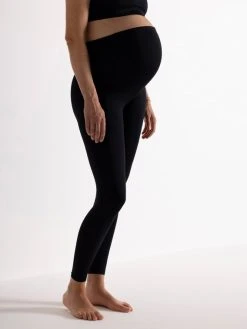 Hey Honey Tie Die Black Schwangerschafts-Leggings