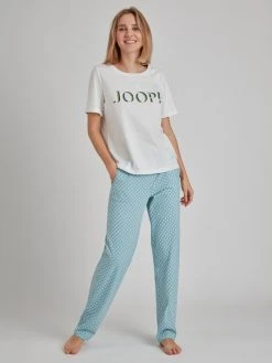 JOOP! Easy Leisure Pyjama -Leggings Shop Joop Easy Leisure Kurzarm Pyjama blau weiss 64410327 SET 241 4