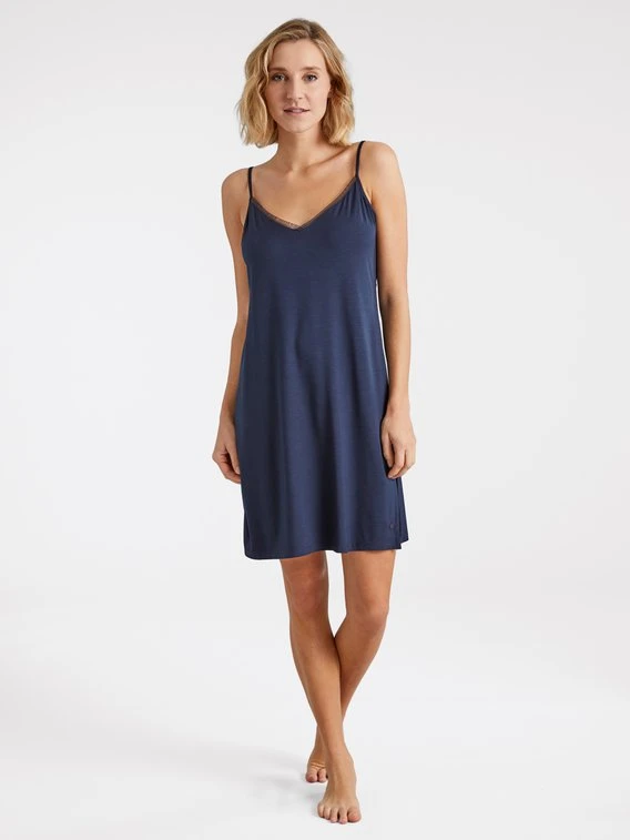 JOOP! Sheer Luxury Nachthemd Mit Spaghettiträgern 1 JOOP! Sheer Luxury Nachthemd Mit Spaghettiträgern