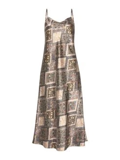 LASCANA Free Dreams Negligé 5 LASCANA Free Dreams Negligé -Leggings Shop Lascana Free Dreams Neglige grau gold AK 380 46 PAISLEY AOP 2