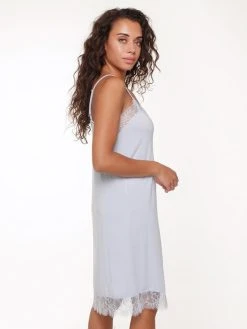 LingaDore Ballad Blue Negligé -Leggings Shop LingaDore Ballad Blue Neglige blau 6807CH 106 2