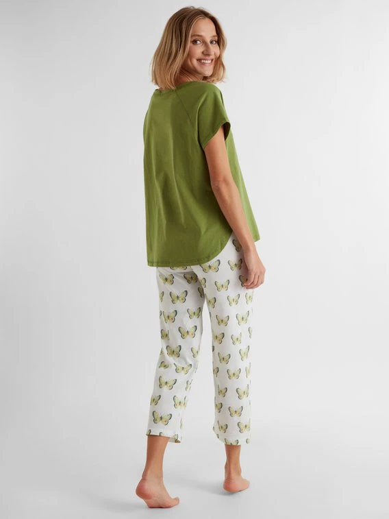 Louis & Louisa Einfach Zauberhaft Capri-Pyjama 2 Louis & Louisa Einfach Zauberhaft Capri-Pyjama – Bild 2