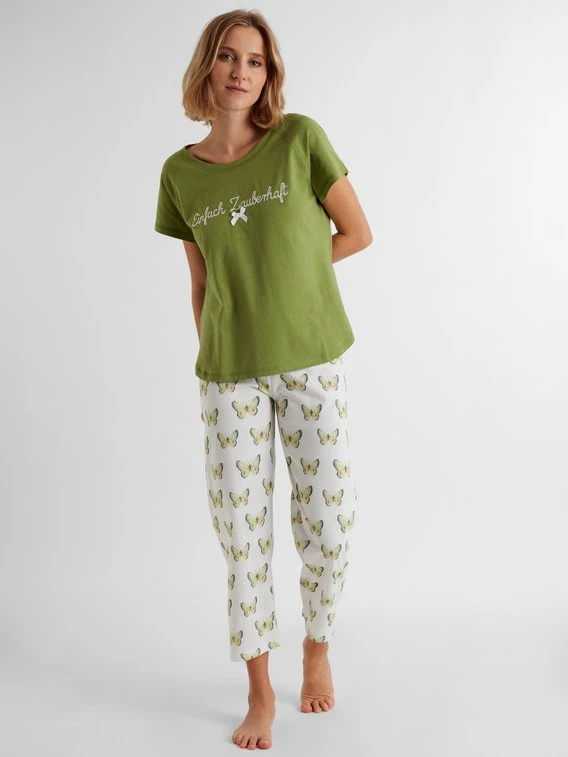 Louis & Louisa Einfach Zauberhaft Capri-Pyjama 1 Louis & Louisa Einfach Zauberhaft Capri-Pyjama