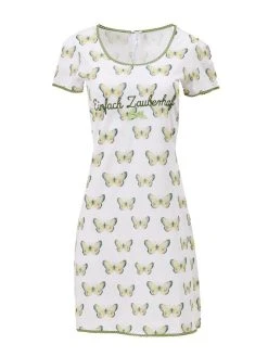 Louis & Louisa Einfach Zauberhaft Kurzarm-Nachthemd -Leggings Shop Louis Louisa Einfach Zauberhaft Kurzarm Nachthemd Basic weiss 23EZNH WA 3