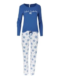 Louis & Louisa Einfach Zauberhaft Pyjama, Lang 7 Louis & Louisa Einfach Zauberhaft Pyjama, Lang -Leggings Shop Louis und Louisa Einfach Zauberhaft Pyjama lang blau 22EZPY BA 3