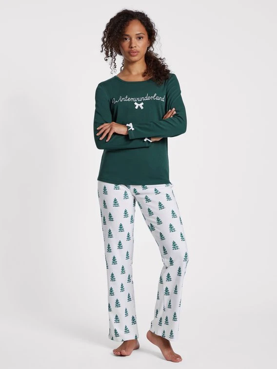 Louis & Louisa Winterwunderland Pyjama, Lang 1 Louis & Louisa Winterwunderland Pyjama, Lang