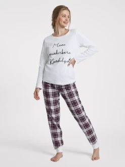 Louis & Louisa Wunderbare Kuschelzeit Bündchen-Pyjama