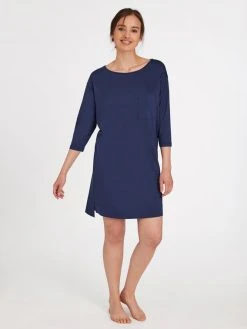 MEY Serie Liah Bigshirt Mit 3/4-Ärmel, Länge 86 Cm