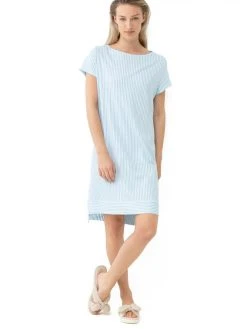 MEY Serie Sleepsation Kurzarm-Nachthemd, Länge 96 Cm