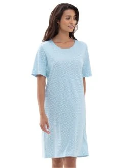 MEY Serie Emelie Kurzarm-Nachthemd, Länge 94cm
