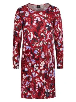 Nanso Millefleur Big Shirt, Länge 95cm 7 Nanso Millefleur Big Shirt, Länge 95cm -Leggings Shop Nanso Millefleur Langarm Nachthemd rot 27557 6439 3