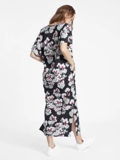 Leggings Shop -Leggings Shop Nanso Ulpukka Kurzarm Nachthemd Laenge 130cm schwarz 27391 1640 1