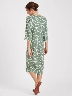 Leggings Shop -Leggings Shop Nanso Verona 3 4 Arm Nachthemd Laenge 115cm gruen 27731 0340 1