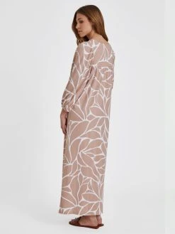 Leggings Shop -Leggings Shop Nanso Verona 3 4 Arm Nachthemd Laenge 130cm beige 27728 6383 neu 1