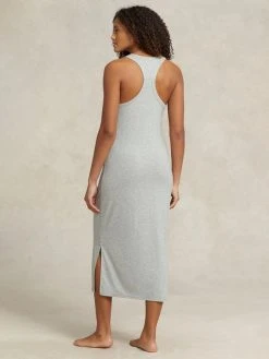 Polo Ralph Lauren Heirloom Rib Slip Dress -Leggings Shop Polo Ralph Lauren Damen TW NW LW Heirloom Rib Slip Dress grau 4P9026 202 1