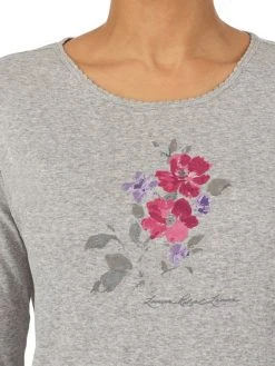 Lauren By Ralph Lauren Brushed Wovens Sleepshirt, Länge 90cm -Leggings Shop Ralph Lauren Brushed Wovens Sleepshirt Laenge 90cm grau ILN22113 030 1627911302