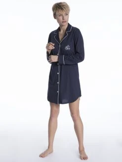 Lauren By Ralph Lauren Hammond Knits Nachthemd Geknöpft