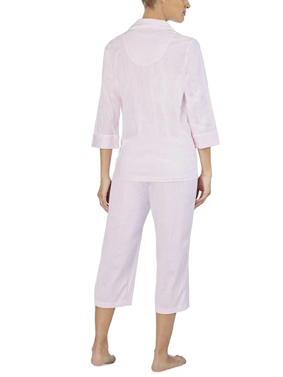 Lauren By Ralph Lauren Heritage Knits Capri-Pyjama 2 Lauren By Ralph Lauren Heritage Knits Capri-Pyjama – Bild 2