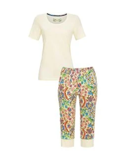 RINGELLA Bloomy Capri-Pyjama -Leggings Shop Ringella B.l.o.o.my Capri Pyjama rot 325151710 SET 210 3
