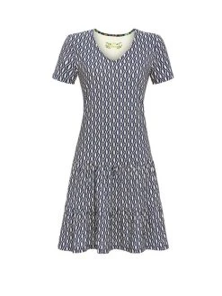 RINGELLA Bloomy Damen Kurzam-Nachthemd, Länge 95cm -Leggings Shop Ringella B I o o my Damen Kurzam Nachthemd Laenge 95cm blau 3251005 210 2