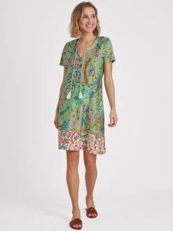 RINGELLA Bloomy Kurzarm-Nachthemd, Länge 90cm