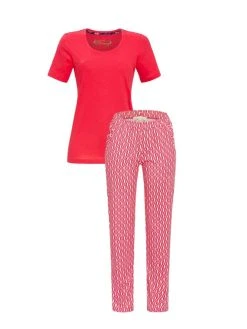 RINGELLA Bloomy Pyjama Mit T-Shirt -Leggings Shop Ringella Bloomy Pyjama mit T Shirt rot 325151410 SET 301 neu 3