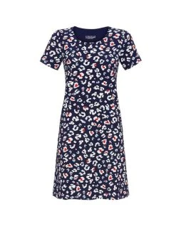 RINGELLA It’s For You! Kurzarm-Nachthemd, Länge 100cm 5 RINGELLA It’s For You! Kurzarm-Nachthemd, Länge 100cm -Leggings Shop Ringella Its for you Kurzarm Nachthemd Laenge 100cm blau 3221004 286 2