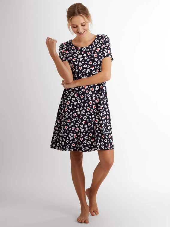 RINGELLA It’s For You! Kurzarm-Nachthemd, Länge 100cm 1 RINGELLA It’s For You! Kurzarm-Nachthemd, Länge 100cm