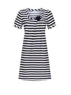 RINGELLA Lingerie Kurzarm-Nachthemd, Länge 90cm